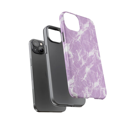 Marble Crush in Purple - Tough Phone Case