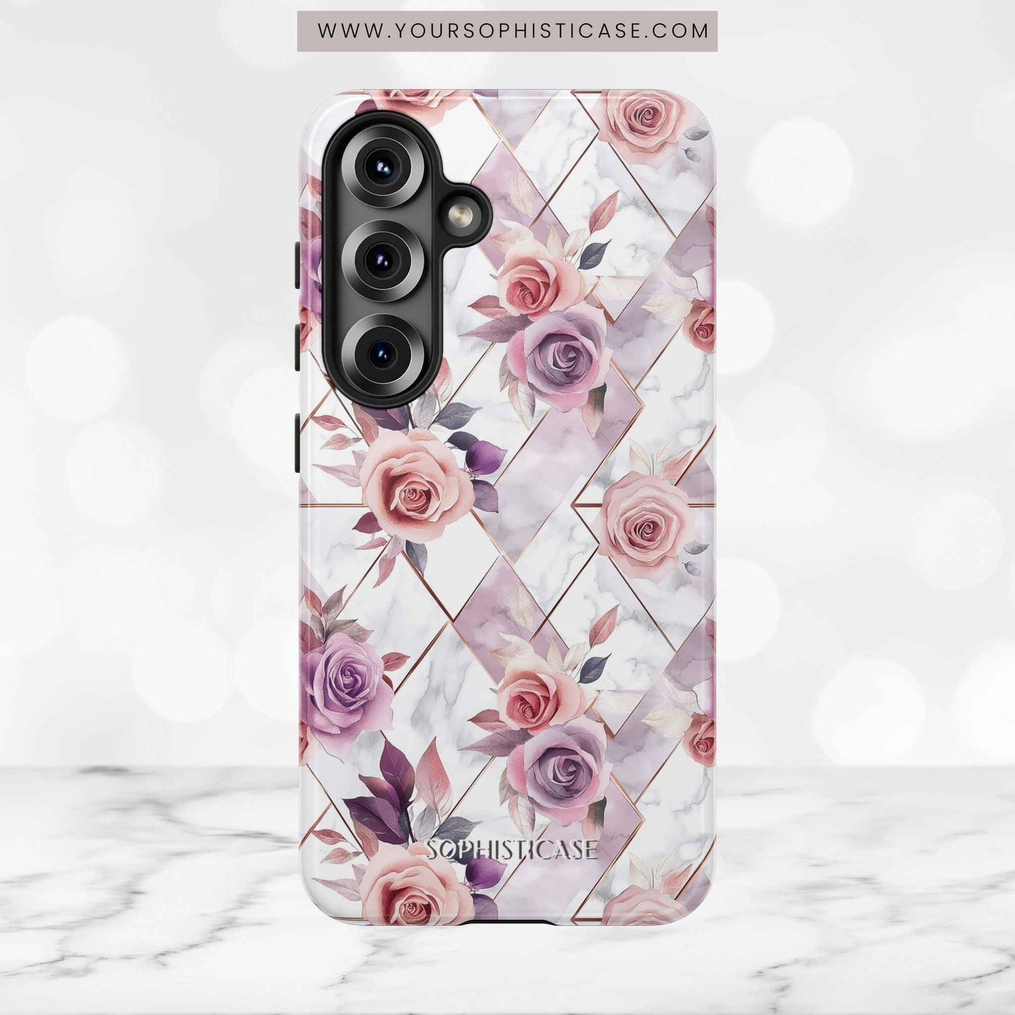 Royal Floral in Blush Manor - Tough Phone Case