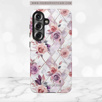 Royal Floral in Blush Manor - Tough Phone Case