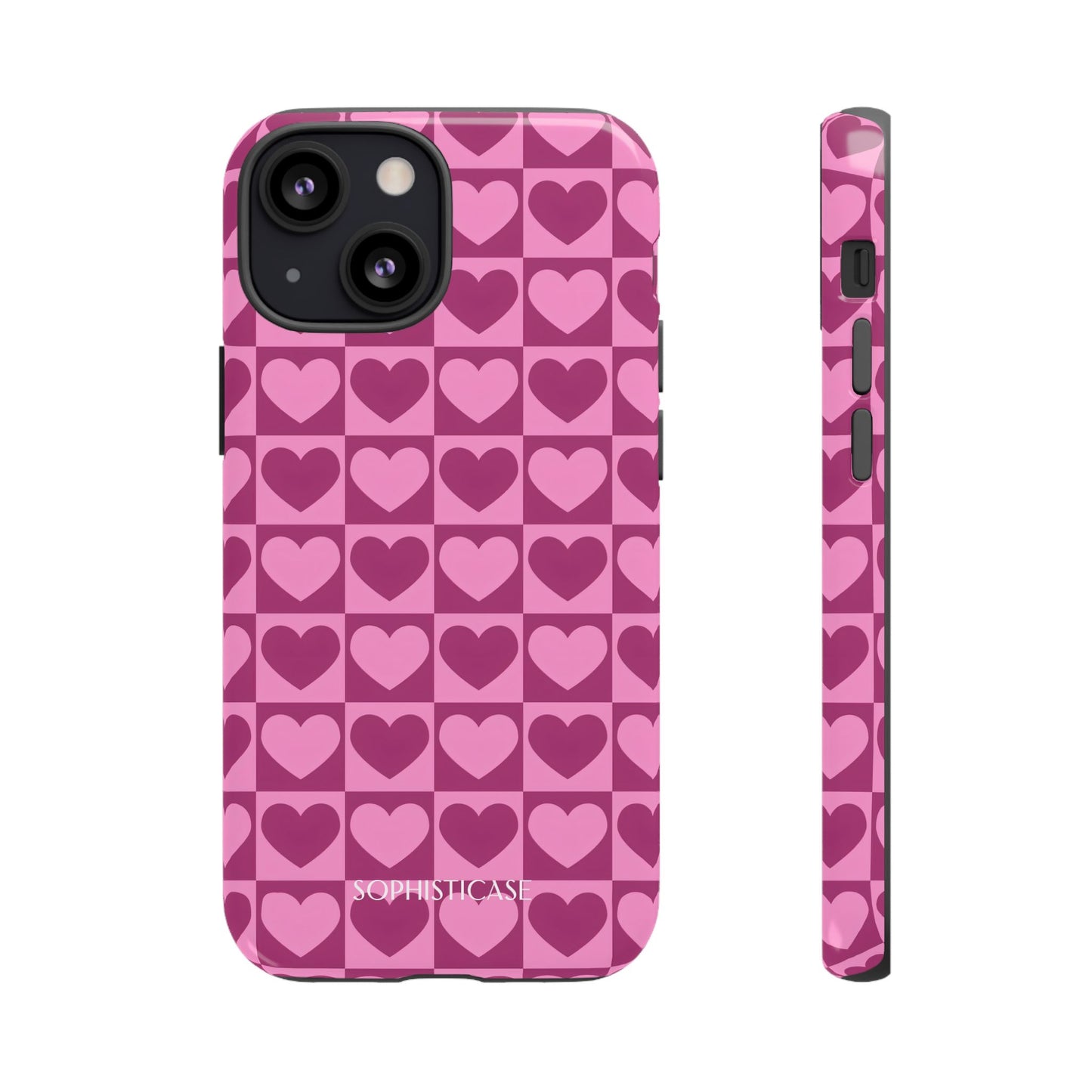 Tough Love in Purple - Tough Phone Case