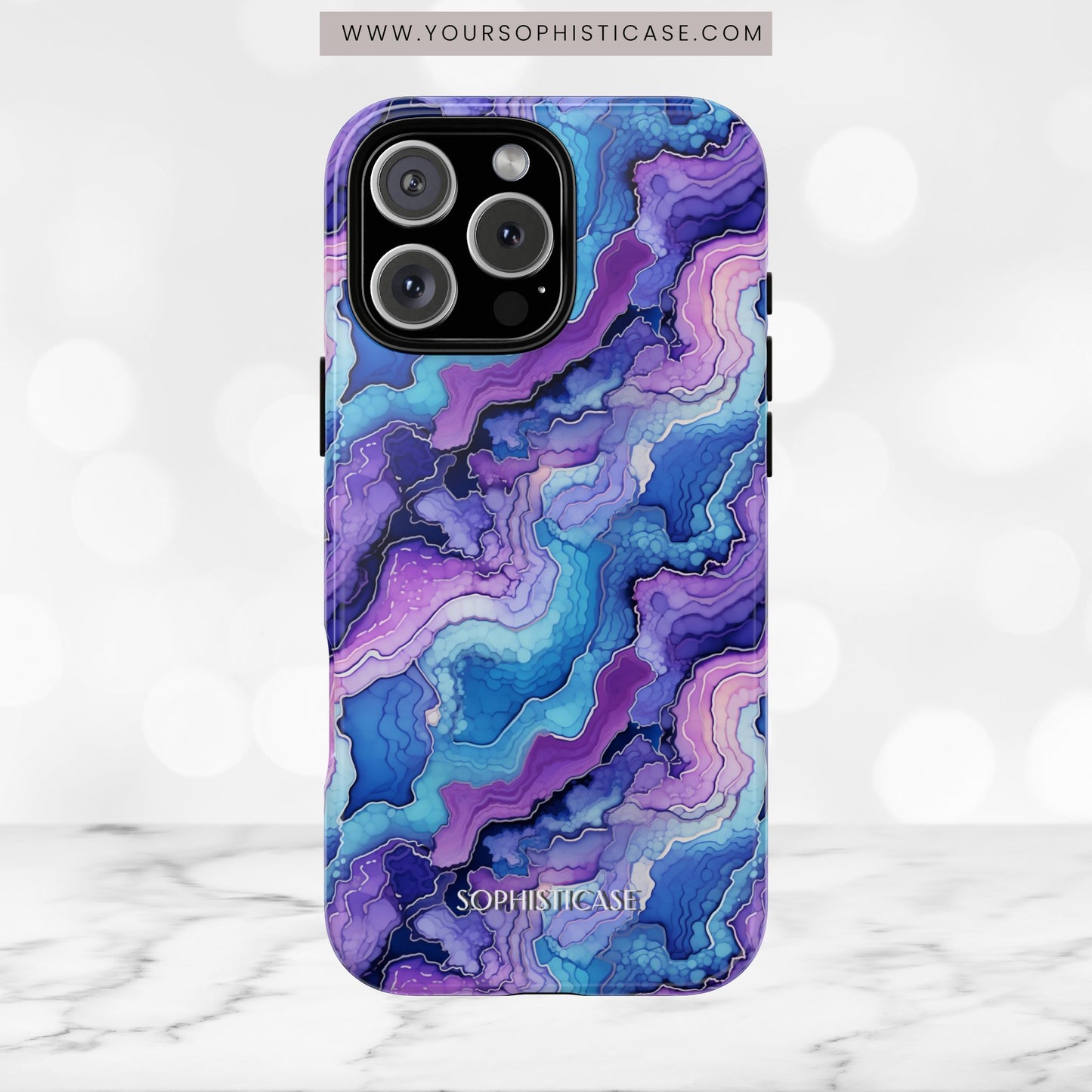 Nightstone in Indigo Tide - iPhone Case, Samsung Galaxy Case, Google Pixel Case