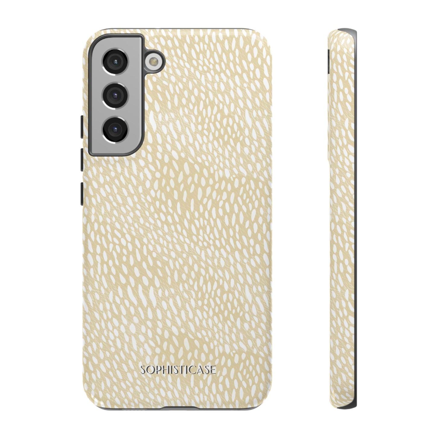 Oh Deer! in Neutral Beige- Tough Phone Case