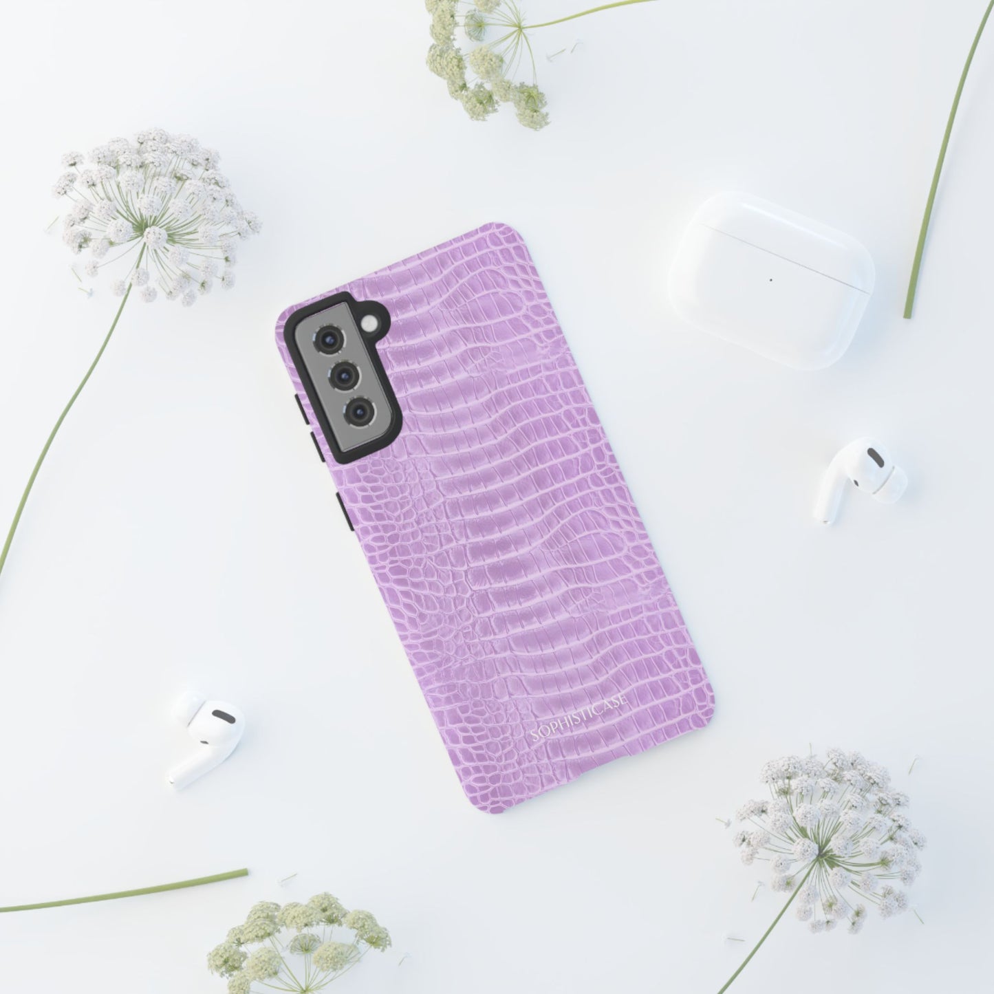 Luxe Leather in Purple - Samsung Galaxy Case