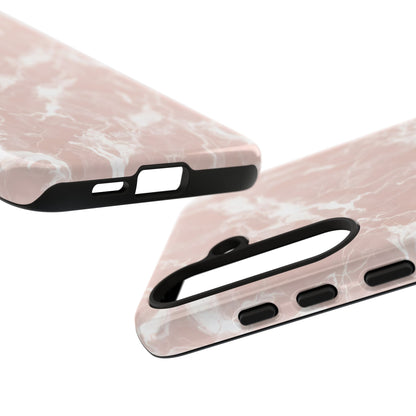 Marble Crush in Neutral Beige - Tough Phone Case