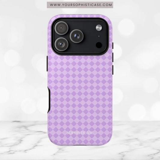 Diamond Diva in Pastel Purple - iPhone Case, Samsung Galaxy Case, Google Pixel Case