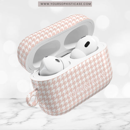 AirPod Cases - Houndstooth in Neutral
