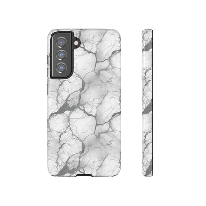 Marble Opulence in Charcoal Grey - Samsung Galaxy Case