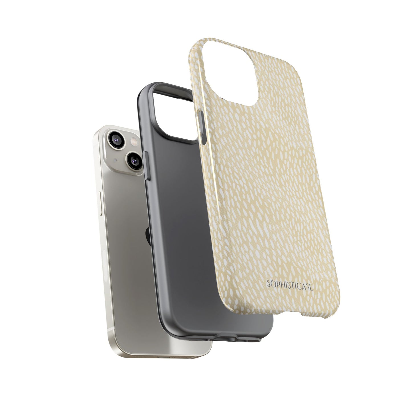 Oh Deer! in Neutral Beige- Tough Phone Case