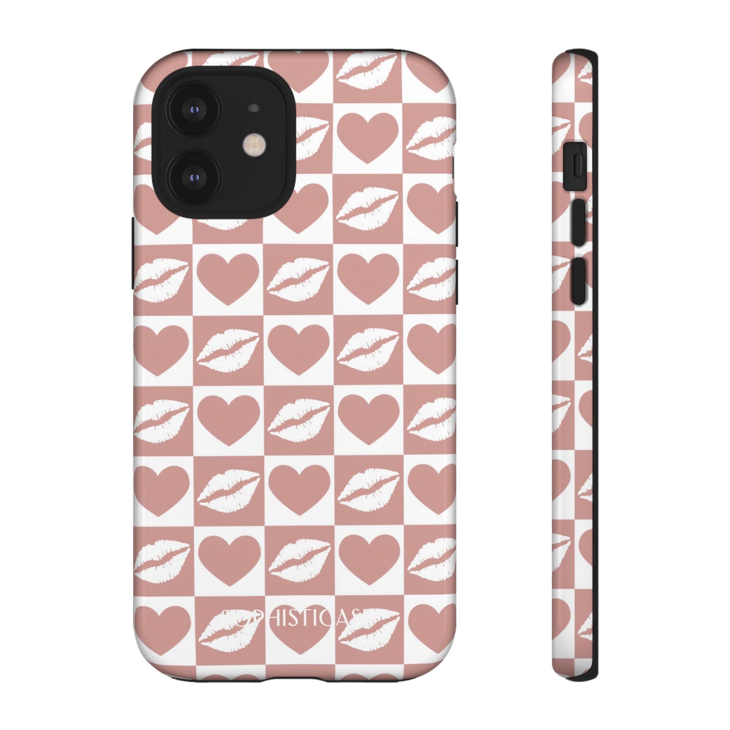 Belle Amie in Neutral Brown - Galentines Release - Drop Proof Protective Phone Case for iPhone, Samsung Galaxy and Google Pixel