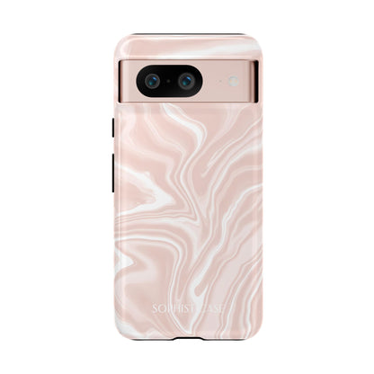 Liquid Dreams in Neutral Beige - Protective Phone Case for Google Pixel