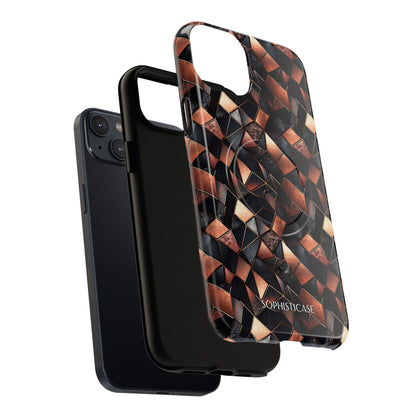 Rose' Runway in Noir Mosaic - Magsafe Case