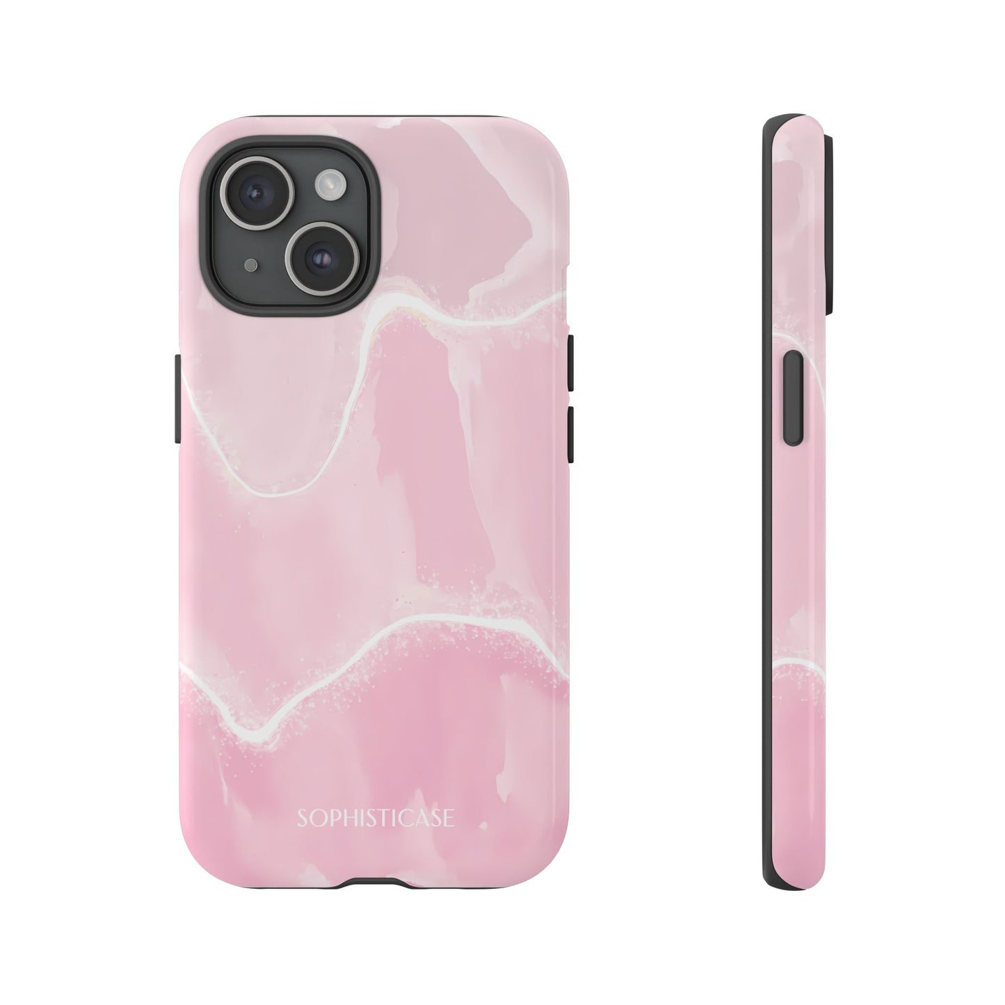 Serenity in Light Pink - iPhone Case