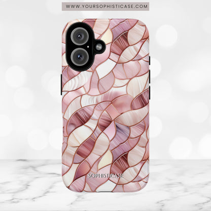 Rose' Runway in Sweet Mosaic - Tough Phone Case