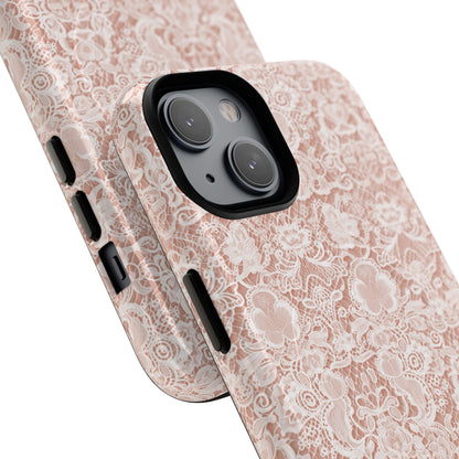 Luxe Lace in Brown - Magsafe Case