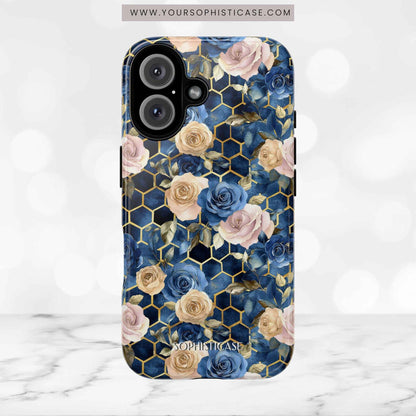 Royal Floral in Midnight Rose - Tough Phone Case