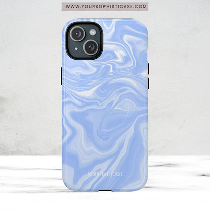 Liquid Dreams in Smoke Blue - Magsafe Case
