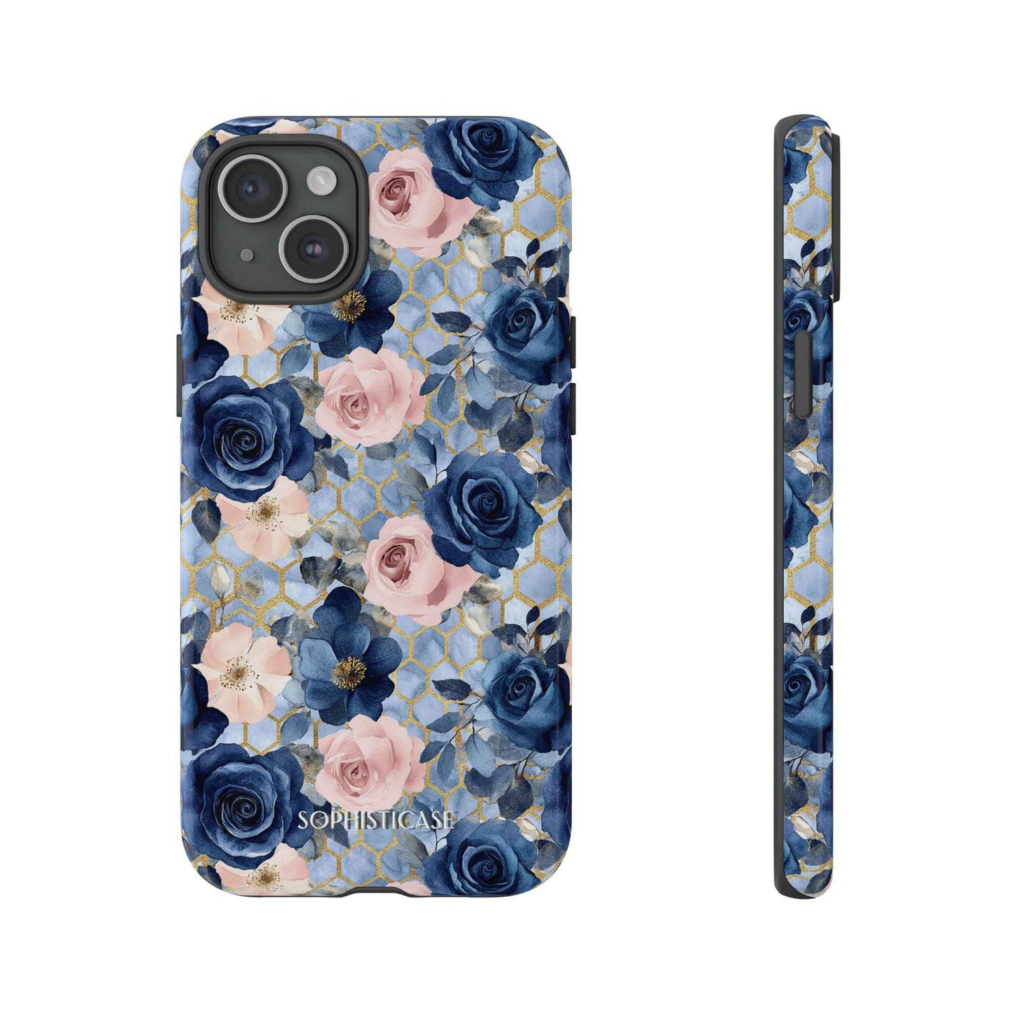 Royal Floral in Gilded Sky - Tough Phone Case