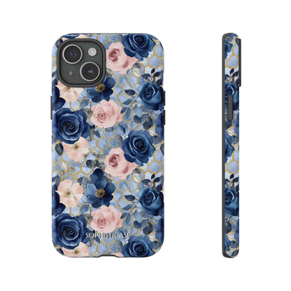 Royal Floral in Gilded Sky - Tough Phone Case