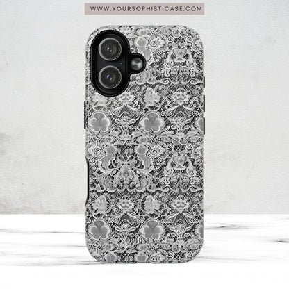Luxe Lace in Black - Magsafe Case