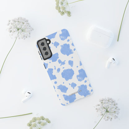 Holy Cow in Blue - Tough Phone Case