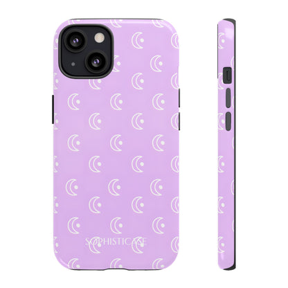 Moon Phase in Purple - Tough Phone Case for iPhone