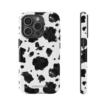 Holy Cow in Black - iPhone Case