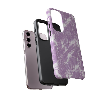 Marble Crush in Purple - Tough Phone Case