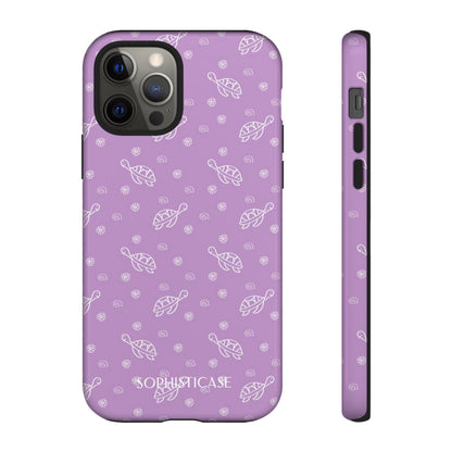 Turtle Island in Purple - Drop Proof iPhone Case