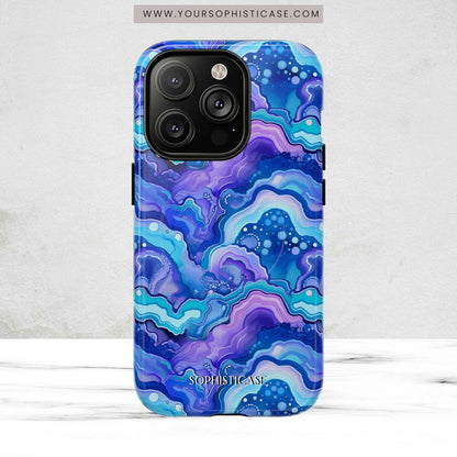 Nightstone in Lapis Wave - Magsafe Case