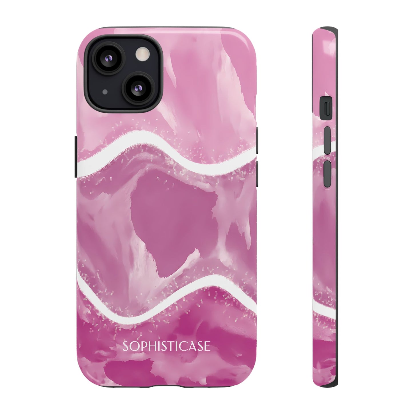 Serenity in Plum Purple - Drop Proof Phone Case for iPhone