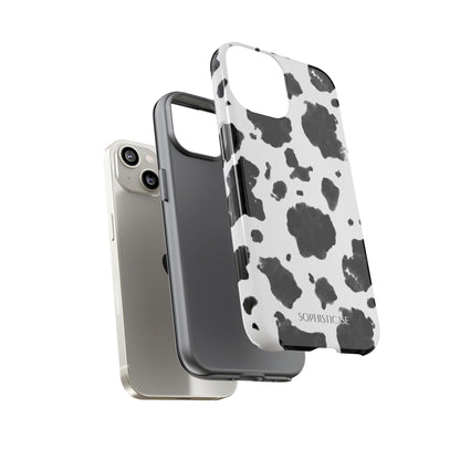Holy Cow in Black - iPhone Case