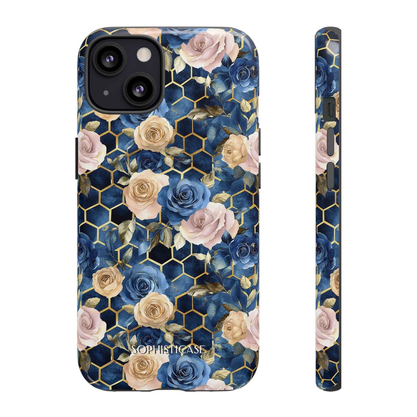 Royal Floral in Midnight Rose - Tough Phone Case