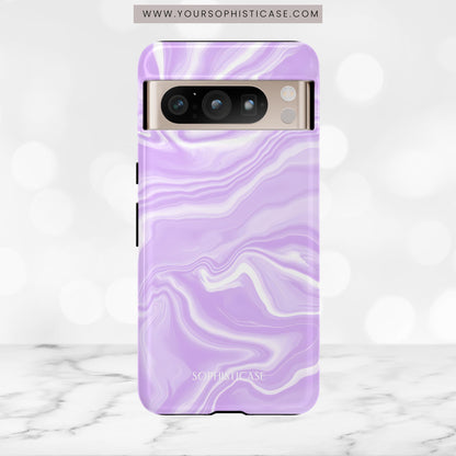 Liquid Dreams in Light Purple - Tough Phone Case