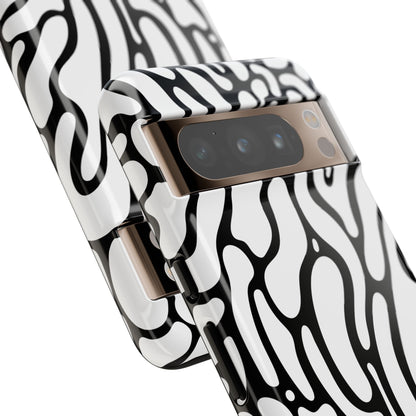 Dark Thoughts in Onyx - Tough Phone Case