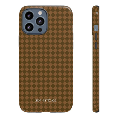 Diamond Diva in Deep Brown - iPhone Case, Samsung Galaxy Case, Google Pixel Case