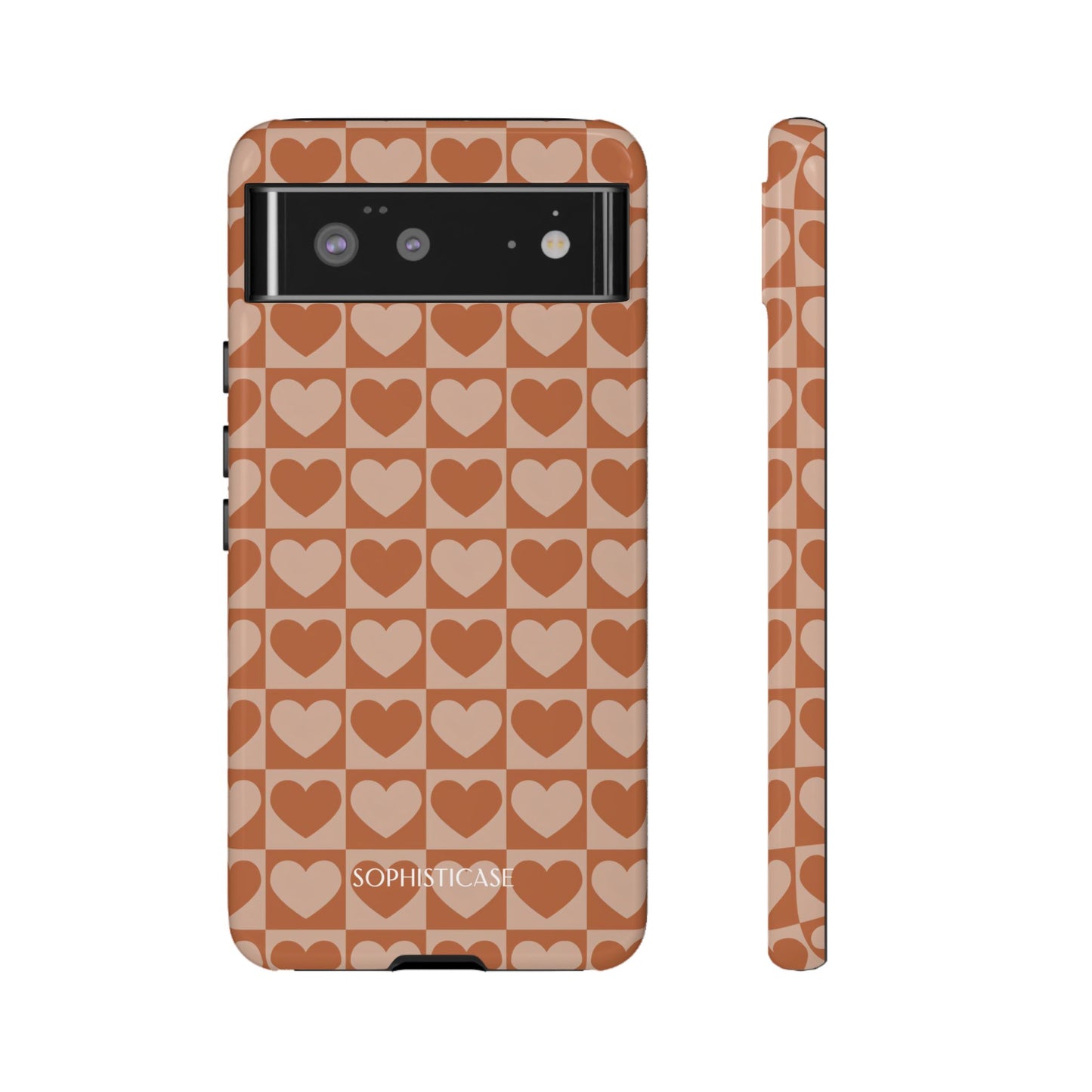 Tough Love in Brown - Tough Phone Case