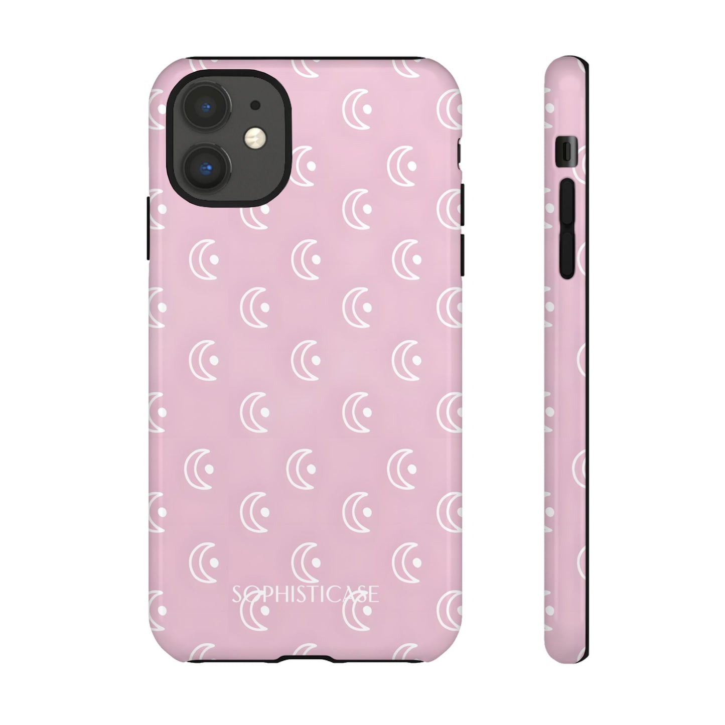 Moon Phase in Pink - Tough Phone Case for iPhone