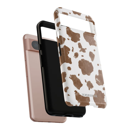 Holy Cow in Brown - iPhone Case, Samsung Galaxy Case, Google Pixel Case