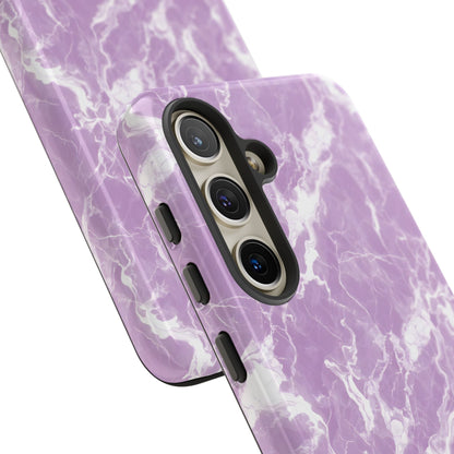 Marble Crush in Purple - Tough Phone Case