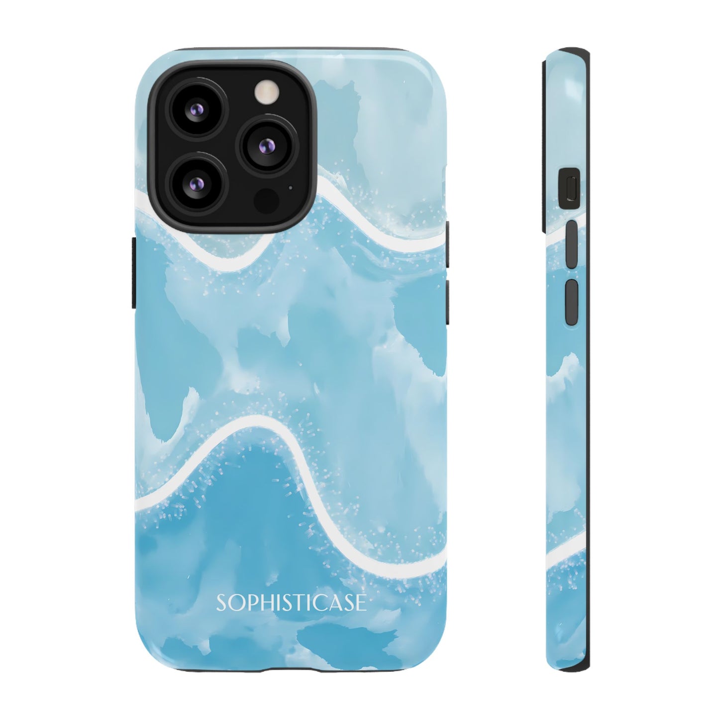 Serenity in Blue - Drop Proof Phone Case for iPhone, Samsung Galaxy and Google Pixel