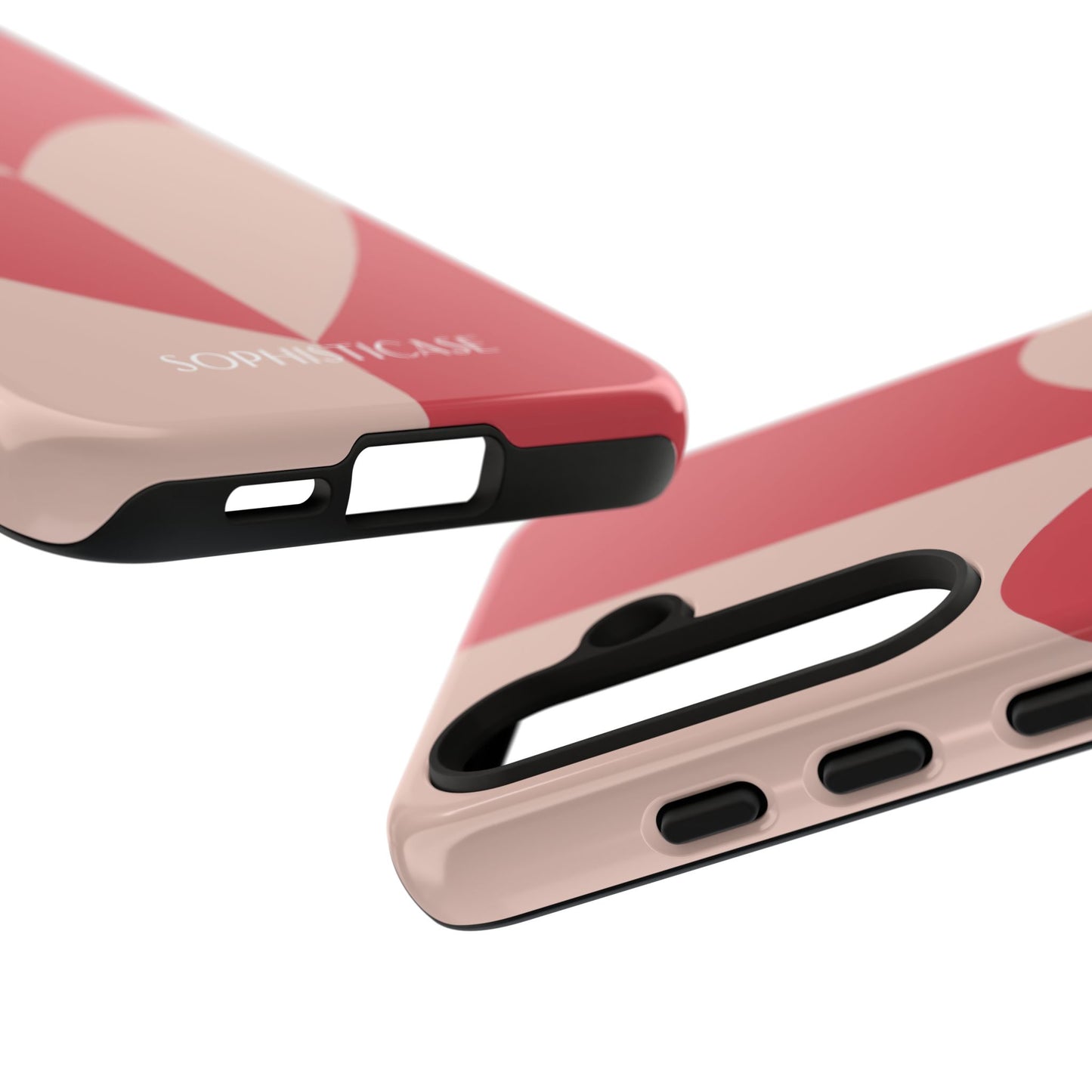 Be Mine in Red and Brown - iPhone Case, Samsung Galaxy Case, Google Pixel Case