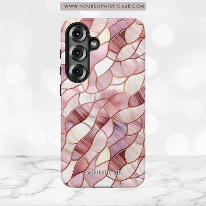 Rose' Runway in Sweet Mosaic - Tough Phone Case