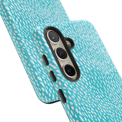 Oh Deer! in Aqua - Tough Phone Case