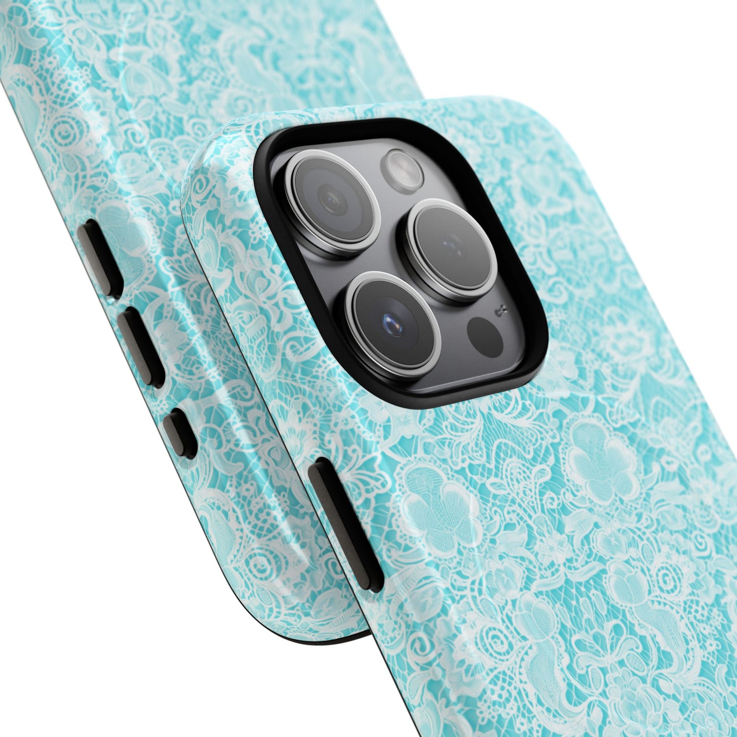 Luxe Lace in Aqua - Magsafe Case