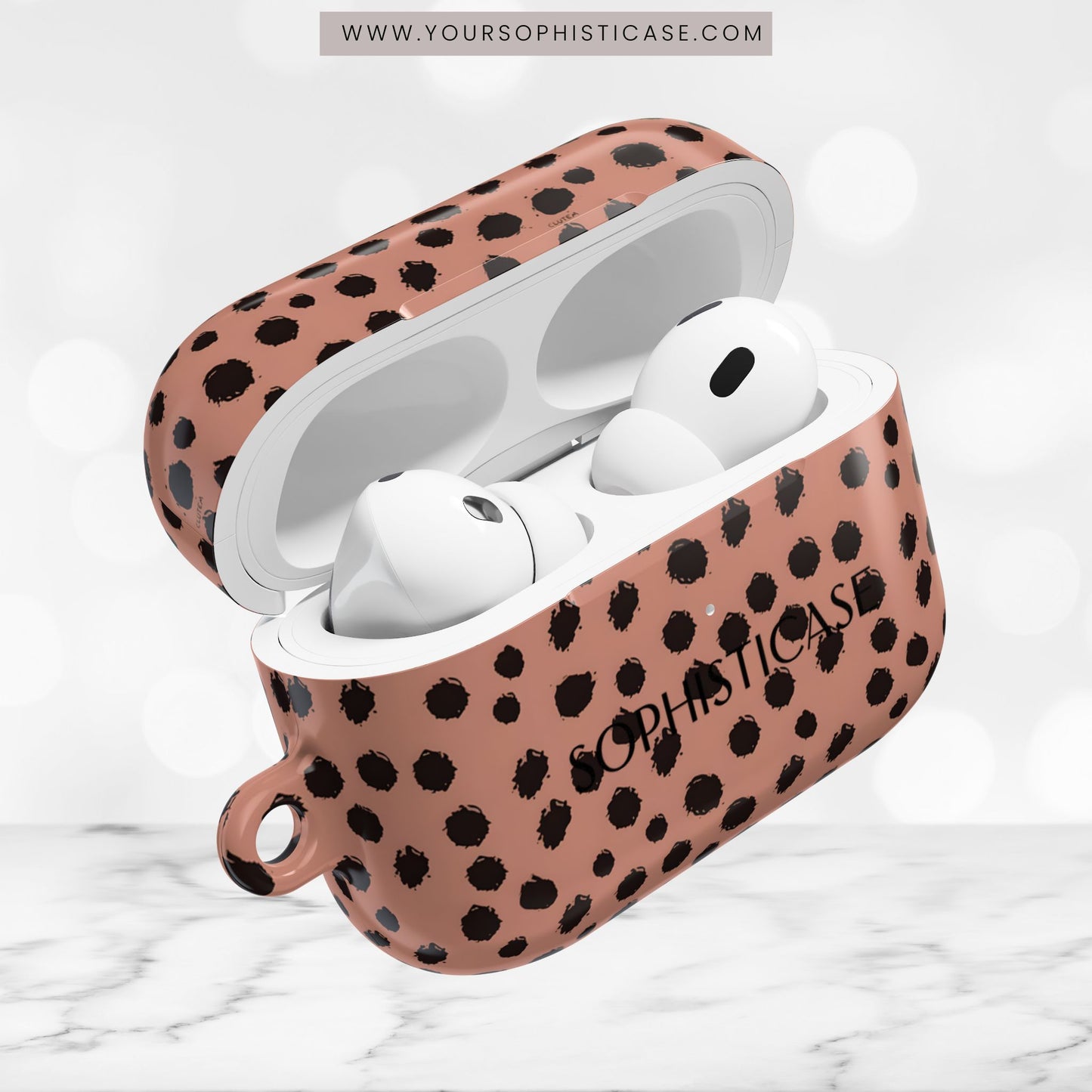 AirPod Cases - Cheetahs and Liars in Brown