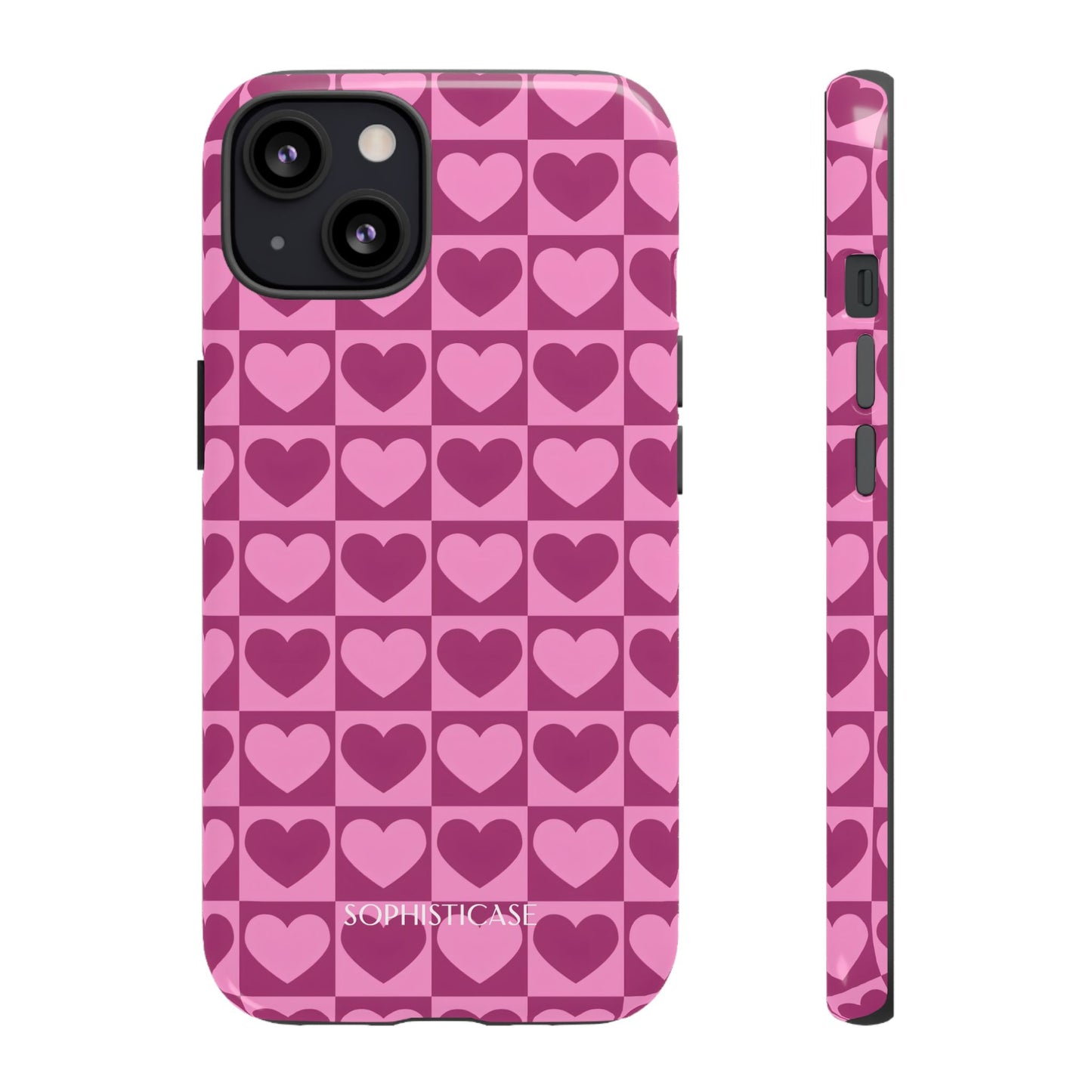 Tough Love in Purple - Tough Phone Case