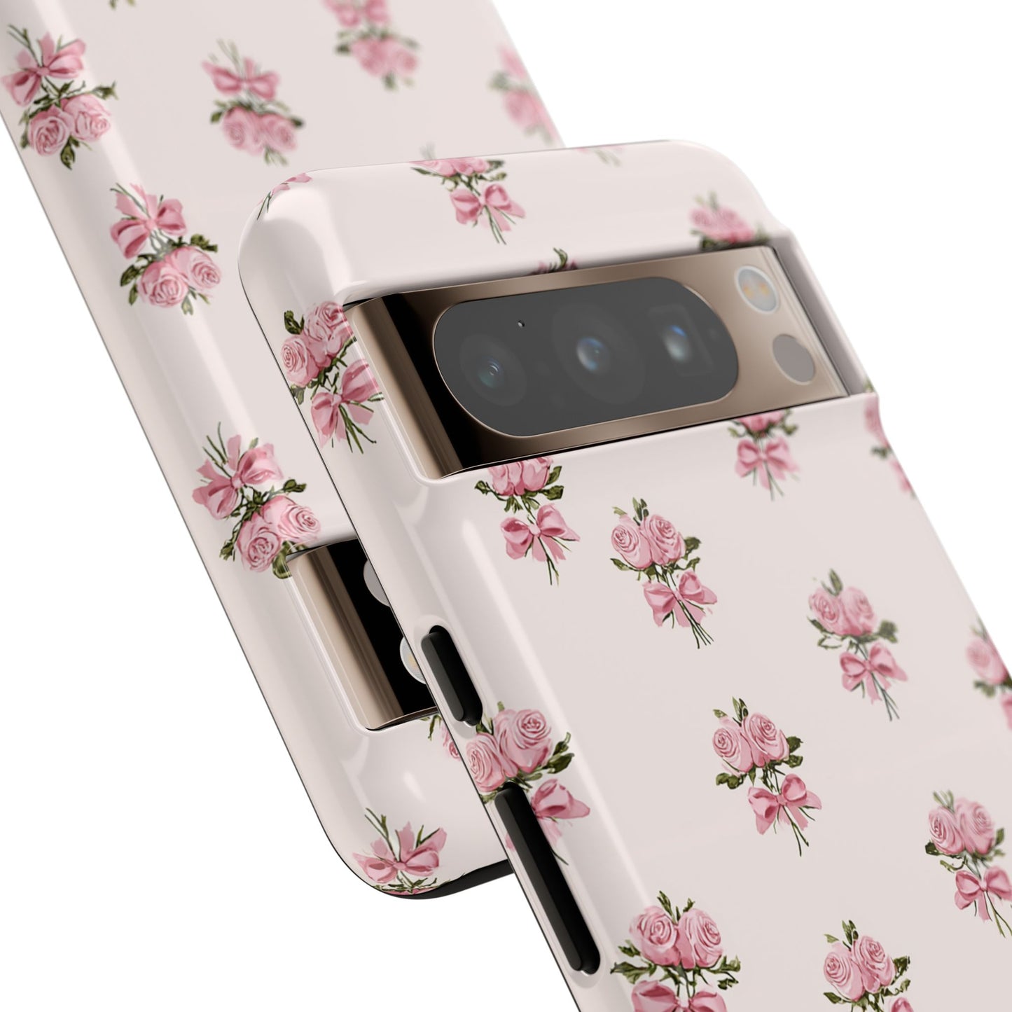The Sweetest Thing in Coquette Rose Bouquet - iPhone Case, Samsung Galaxy Case, Google Pixel Case