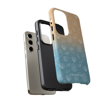 Seashell Society in Sandy Shore - iPhone Case, Samsung Galaxy Case, Google Pixel Case