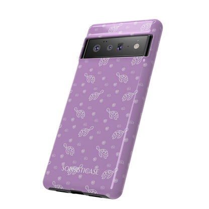 Turtle Island in Purple - Drop Proof Phone Case for Google Pixel