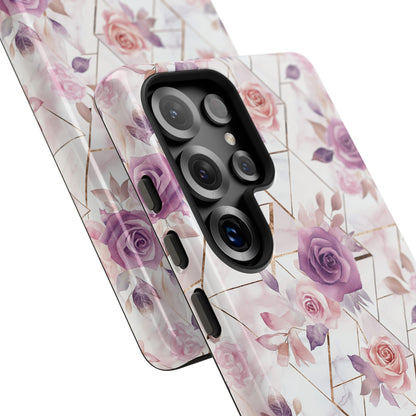 Royal Floral in Rose Royale - Tough Phone Case